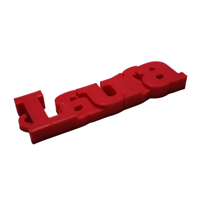 Breloc personalizat cu numele Laura [3]