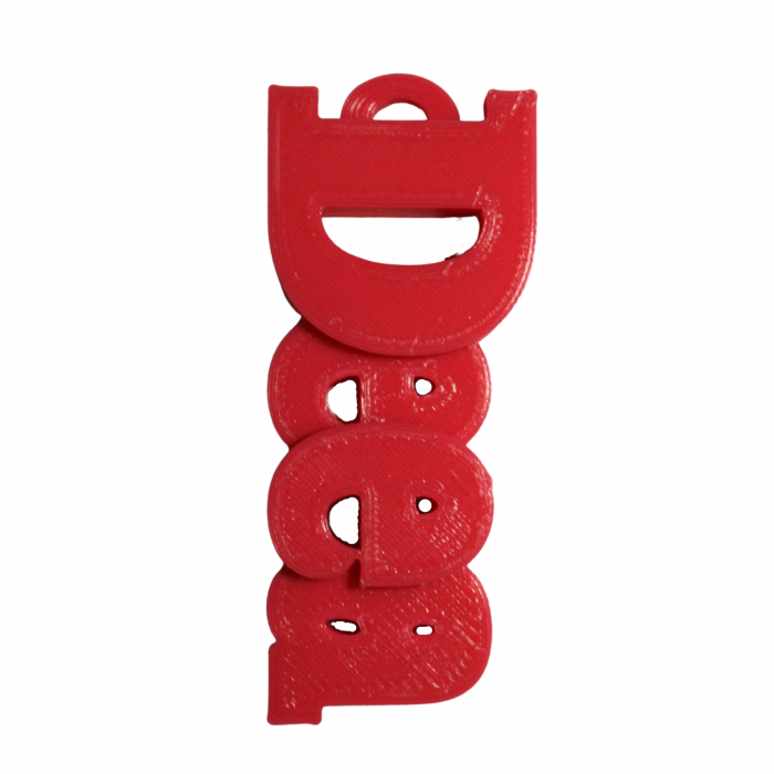 Breloc personalizat cu numele Deea [4]