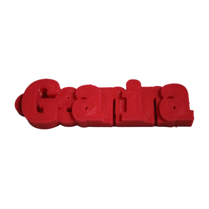 Breloc personalizat cu numele Geanina [4]