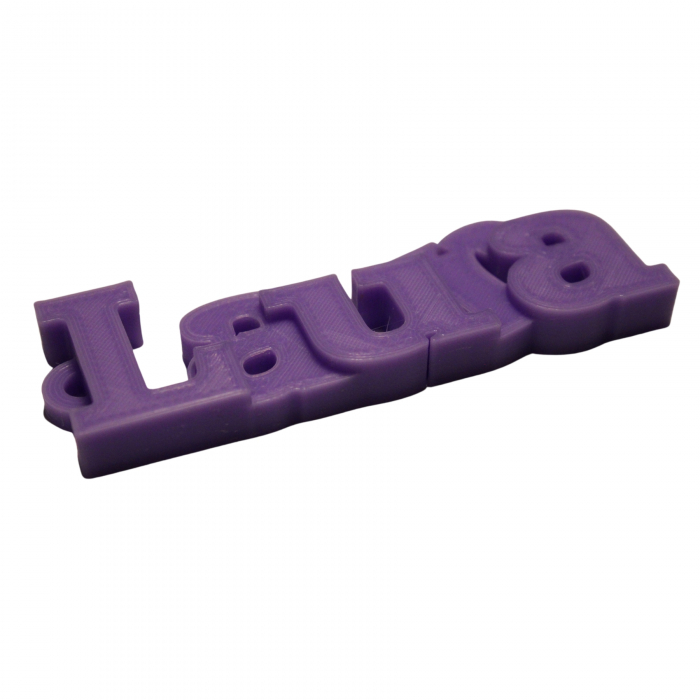 Breloc personalizat cu numele Laura [3]