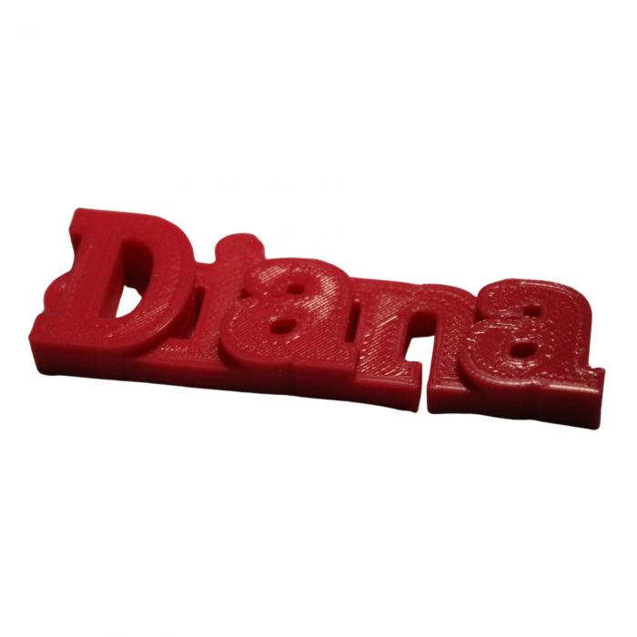 Breloc personalizat cu numele Diana [3]