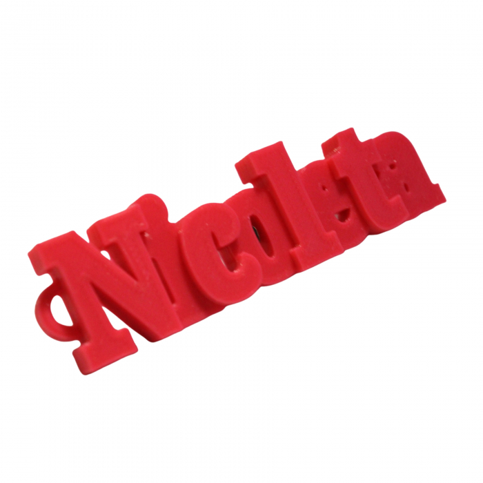 Breloc personalizat cu numele Nicoleta [2]