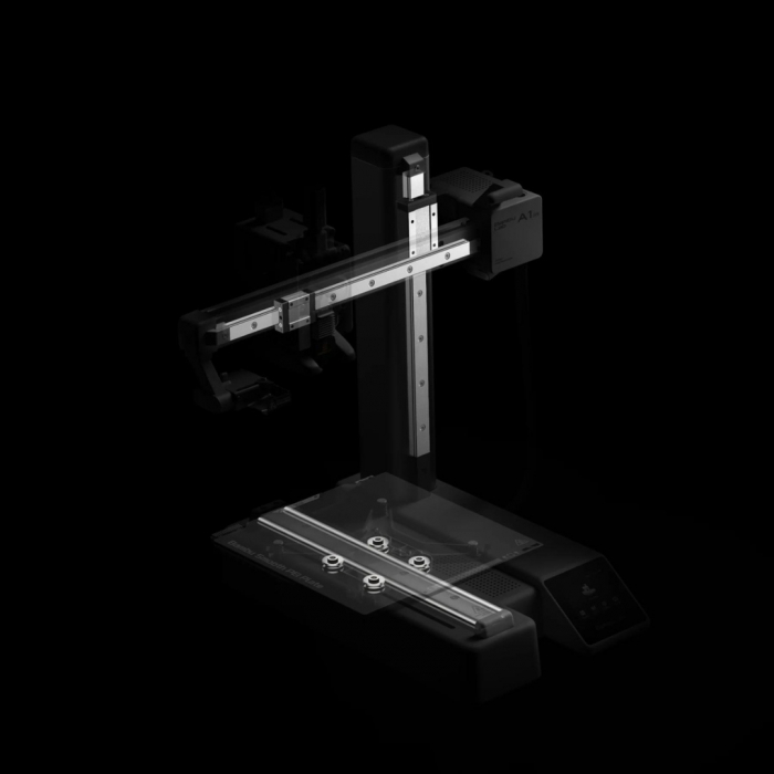 Imprimanta 3D Bambu Lab A1 mini, imprimare cu maxim 4 culori, 500 mm/s, 180x 180x 180 mm, calibrare complet automata [2]