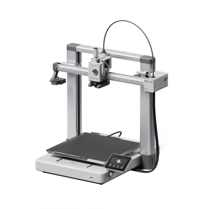 Imprimanta 3D Bambu Lab A1 combo, imprimare cu maxim 4 culori, 500 mm/s, 256x 256x 256 mm, calibrare complet automata [3]