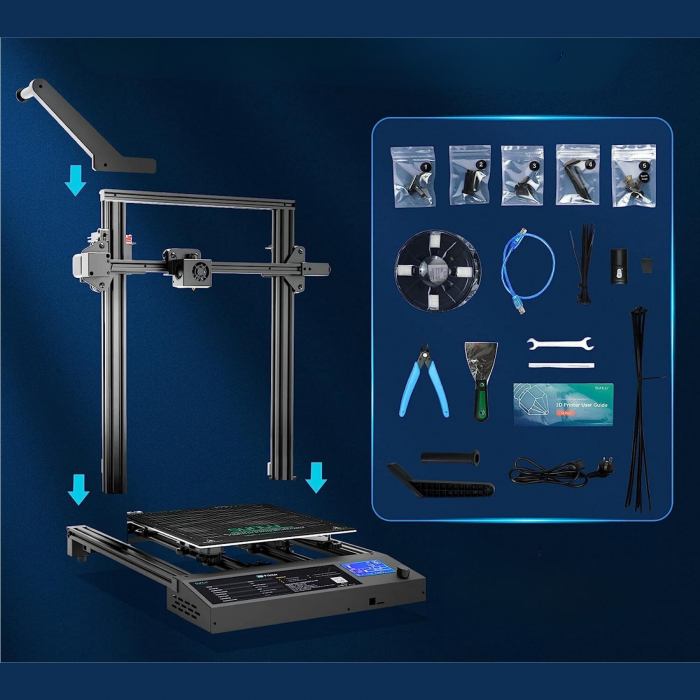 Imprimanta 3d S8 Pro Sunlu cu suprafata de printare 310x310x400mm [7]