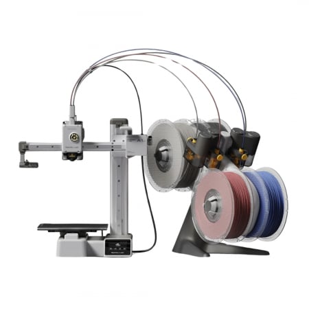 Imprimanta 3D Bambu Lab A1 mini, imprimare cu maxim 4 culori, 500 mm/s, 180x 180x 180 mm, calibrare complet automata