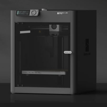 Imprimanta industriala 3D Bambu Lab P1S cu o viteza de 500 mm/s si o suprafata de printare 256 x 256 x 256 mm