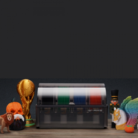 Imprimanta industriala 3D Bambu Lab P1S cu o viteza de 500 mm/s si o suprafata de printare 256 x 256 x 256 mm [1]