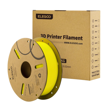 Rola filament, PLA, 1.75 mm, Galben, Elegoo [2]