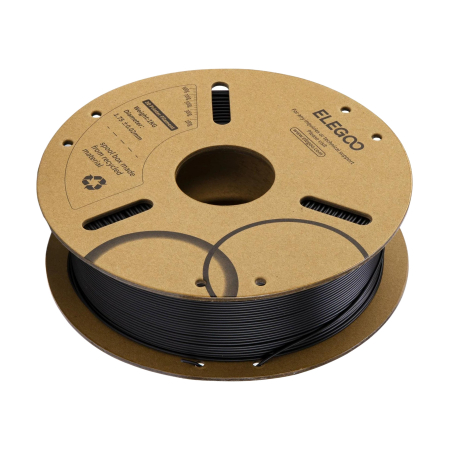 Rola filament, PLA, 1.75 mm, Negru, Elegoo [1]
