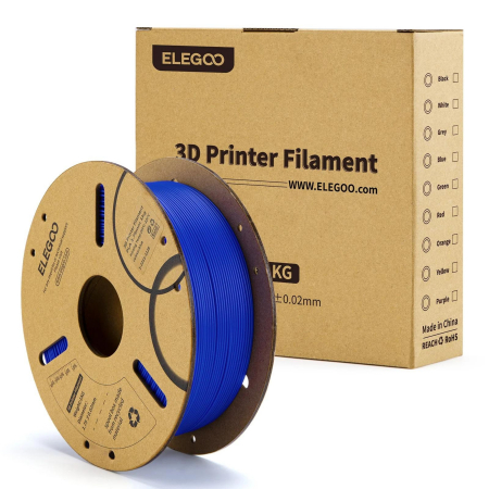 Rola filament, PLA, 1.75 mm, Albastru, Elegoo [2]