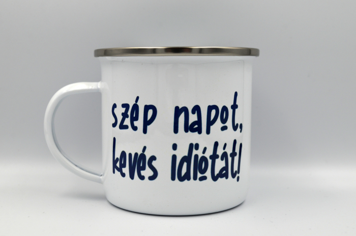 Cana metalica "Szép napot" [1]
