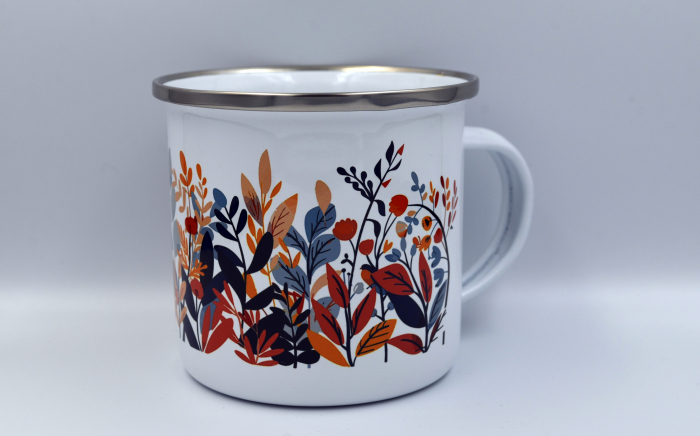 Cana metalica cu design de toamna [2]