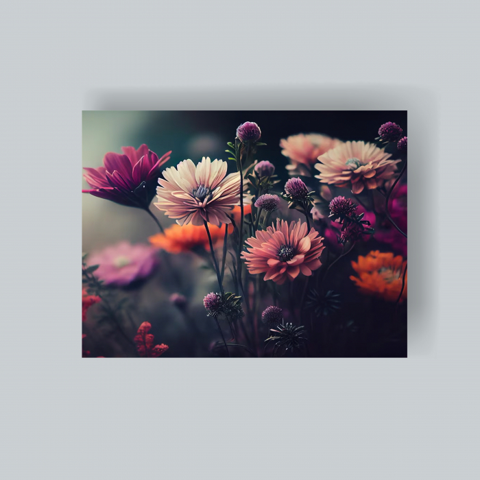Tablou canvas cu flori "colorfull" [1]