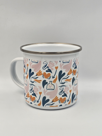 Love - Cana metalica -Love pattern