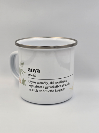 Termékeink - Fém retró bögre - anyának