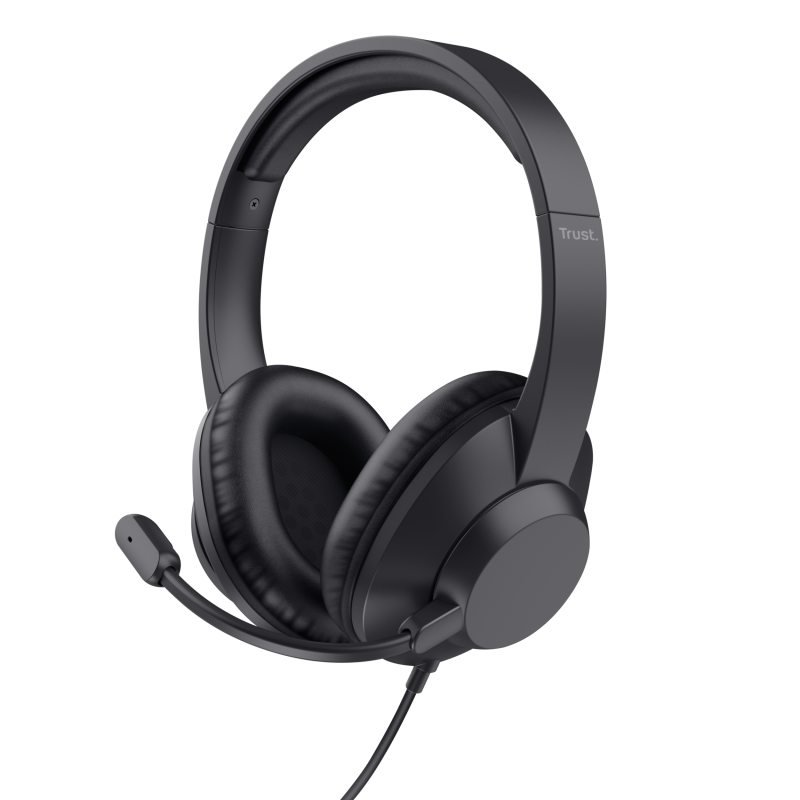 NOD_products_tech - Casti cu fir Trust Ayda Max 3.5mm, negru