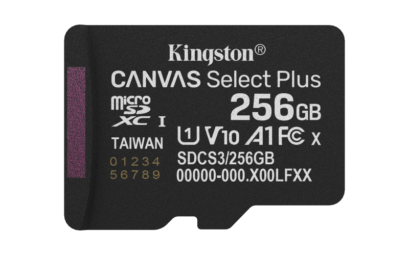 NOD_products_tech - 256GB micSDXC Canvas Select Plus Gen3 15