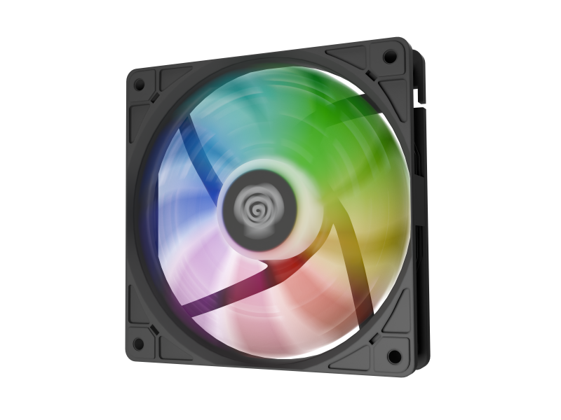 Ventilator GENESIS OXAL 120 ARGB BLACK [1]