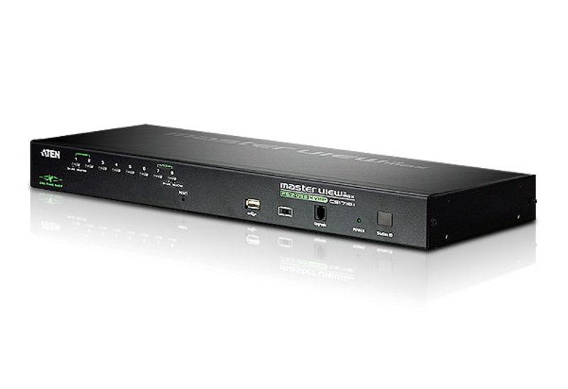 NOD_products_tech - 1L/Remote 8P PS/2-USB VGA KVM over IP SW