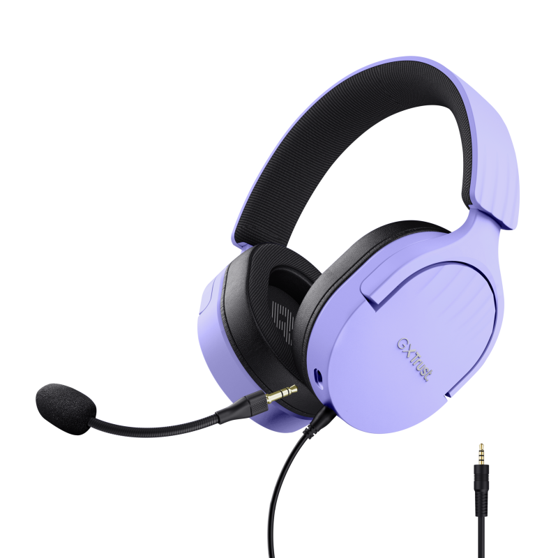 NOD_products_tech - Casti cu fir Trust GXT 489P FAYZO, mov