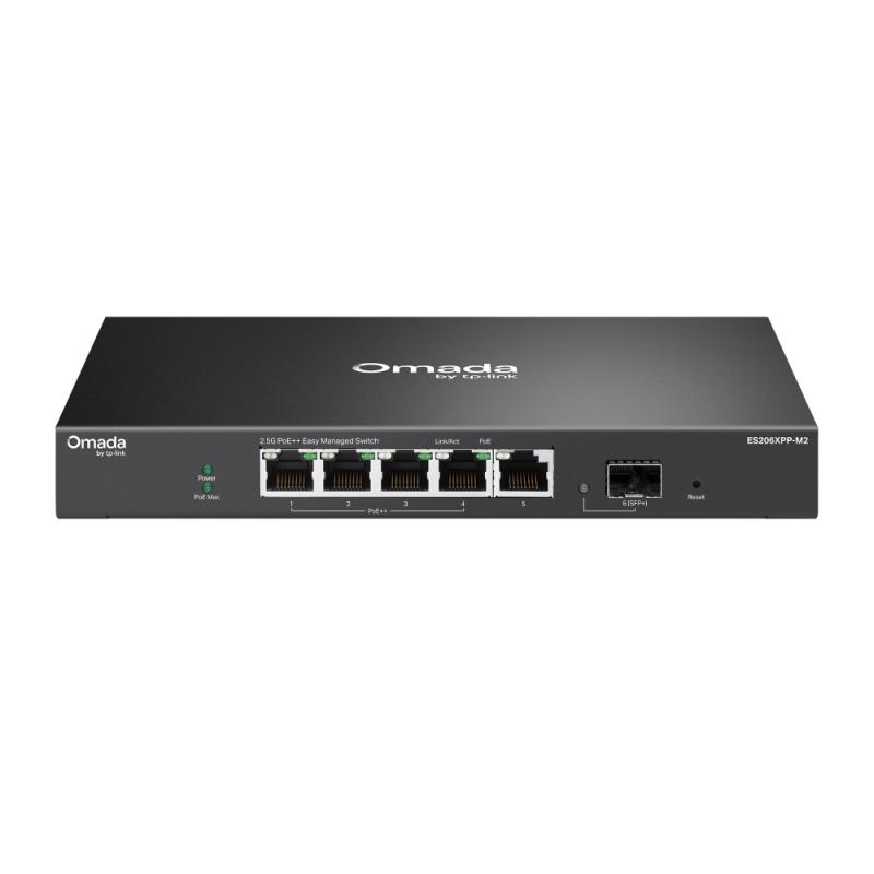 NOD_products_tech - Omada 5-Port 2.5GBASE-T ES206XPP-M2