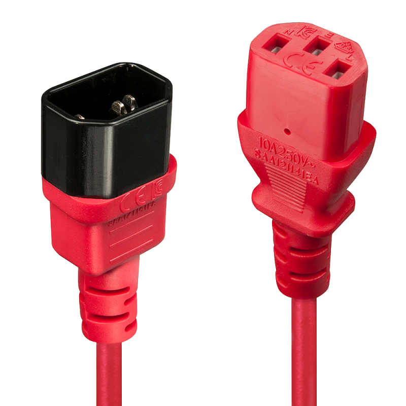 NOD_products_tech - Cablu Lindy C14 to C13 2m rosu