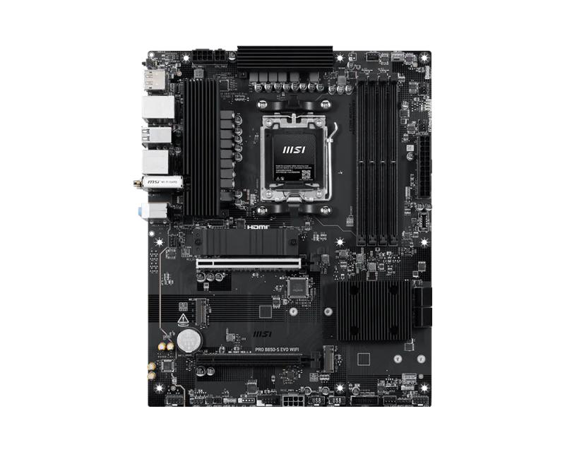 NOD_products_tech - MSI PRO B850-S EVO WIFI motherboard