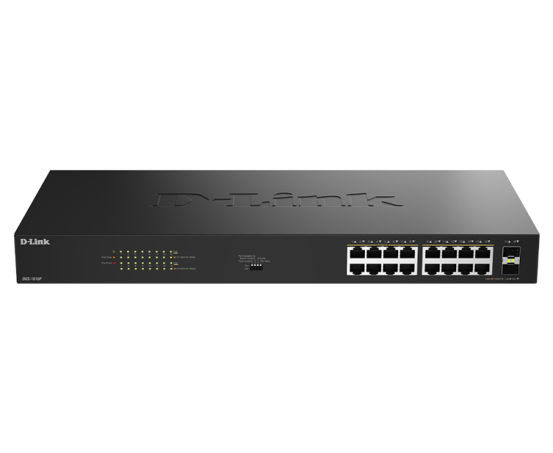 NOD_products_tech - Switch D-Link 16 port GE PoE Unmanaged