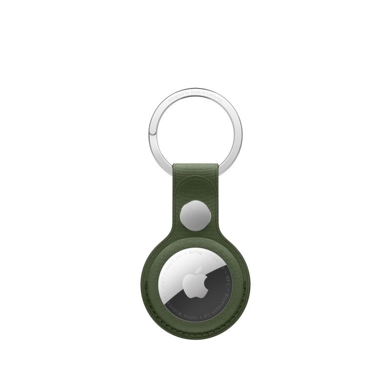 NOD_products_tech - APPLE AIRTAG FINEWOVEN KEY RING GN