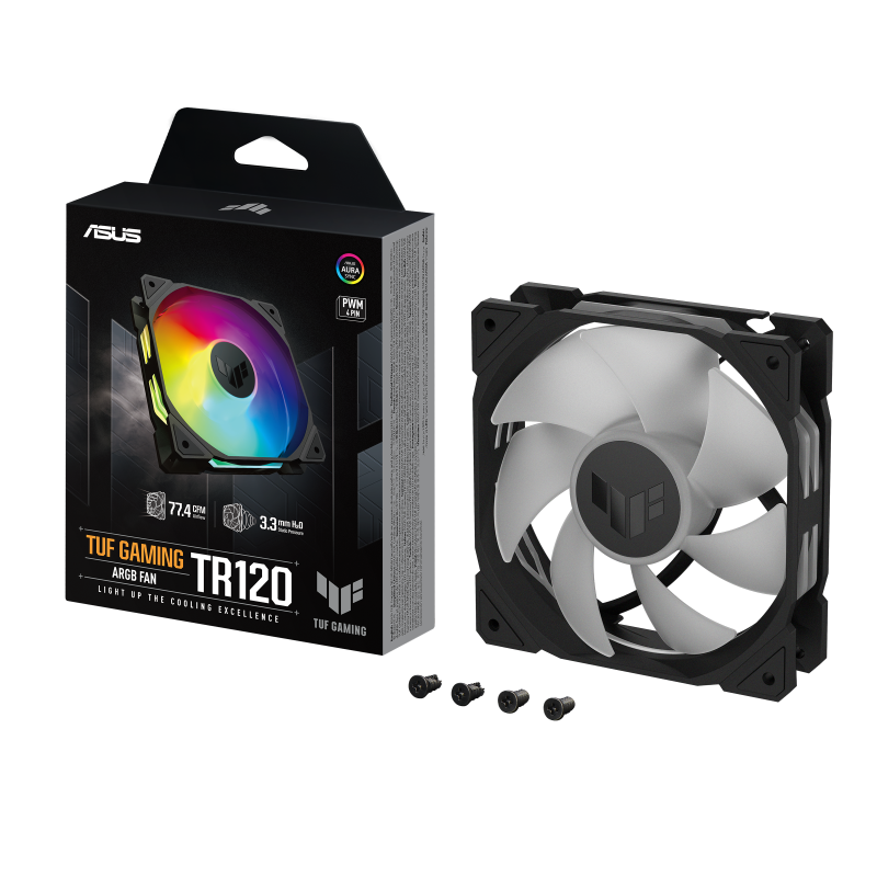 NOD_products - Cooler Asus TUF Gaming TF120 ARGB Black