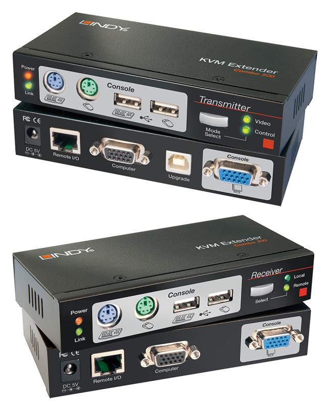NOD_products_tech - Lindy 300m Cat.6 VGA, USB & PS/2 KVM Ext
