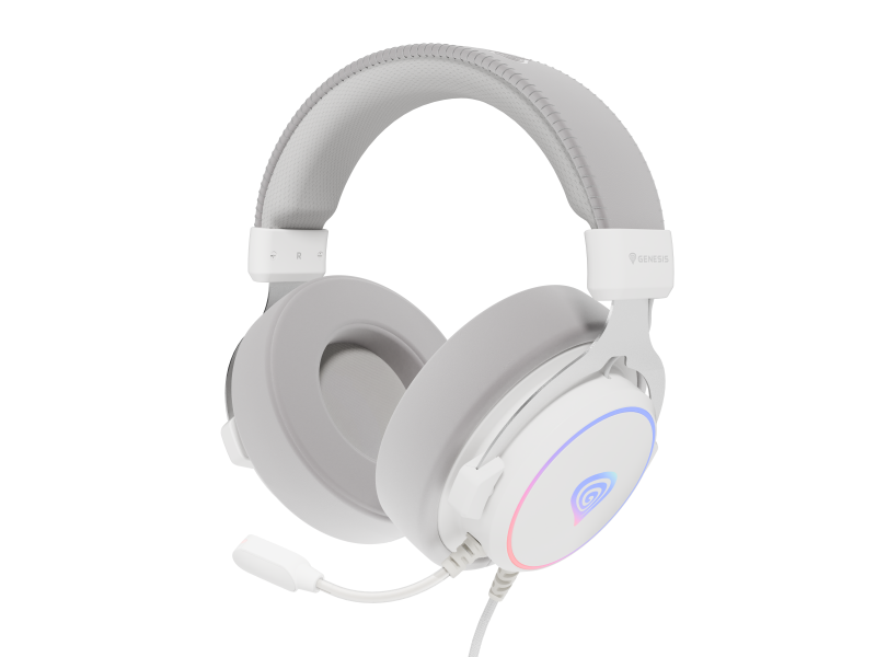 NOD_products_tech - Casti cu fir Genesis Neon 764 alb