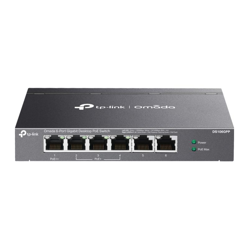 NOD_products_tech - Switch Omada 6-Port 3-Port PoE+ 1-PoE++