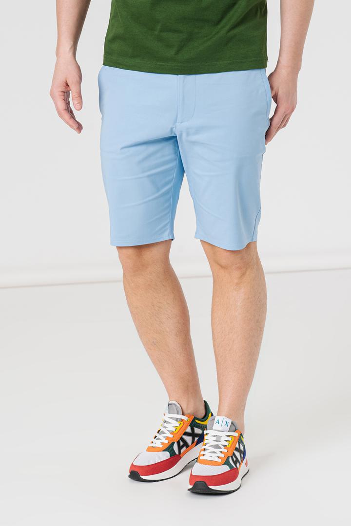 PANTALONI SCURT CASUAL BARBATI BLUE XL [2]