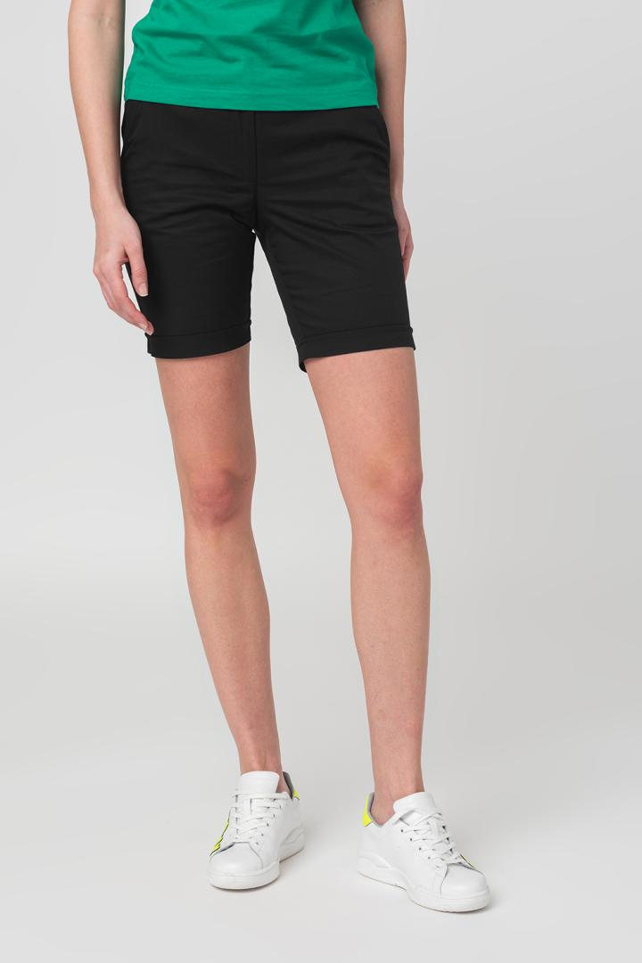 PANTALONI SCURT CASUAL FEMEI BLACK L [3]