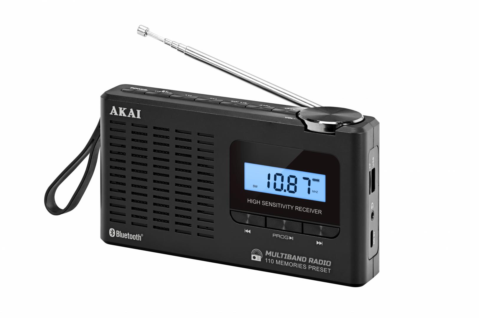 Radio portabil AKAI APR-600 0.8 W, negru [5]