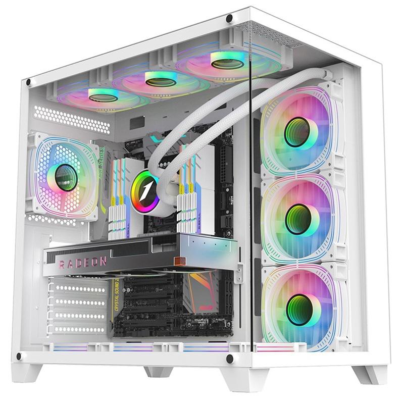 NOD_products_tech - Carcasa 1STPLAYER Gaming MV8 TP WHITE