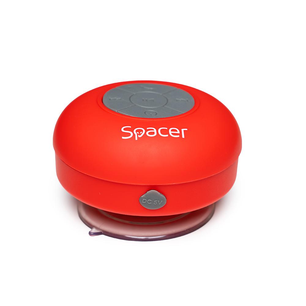 NOD_products_tech - Boxa Spacer portabila, 3W RMS, 4h, rosu
