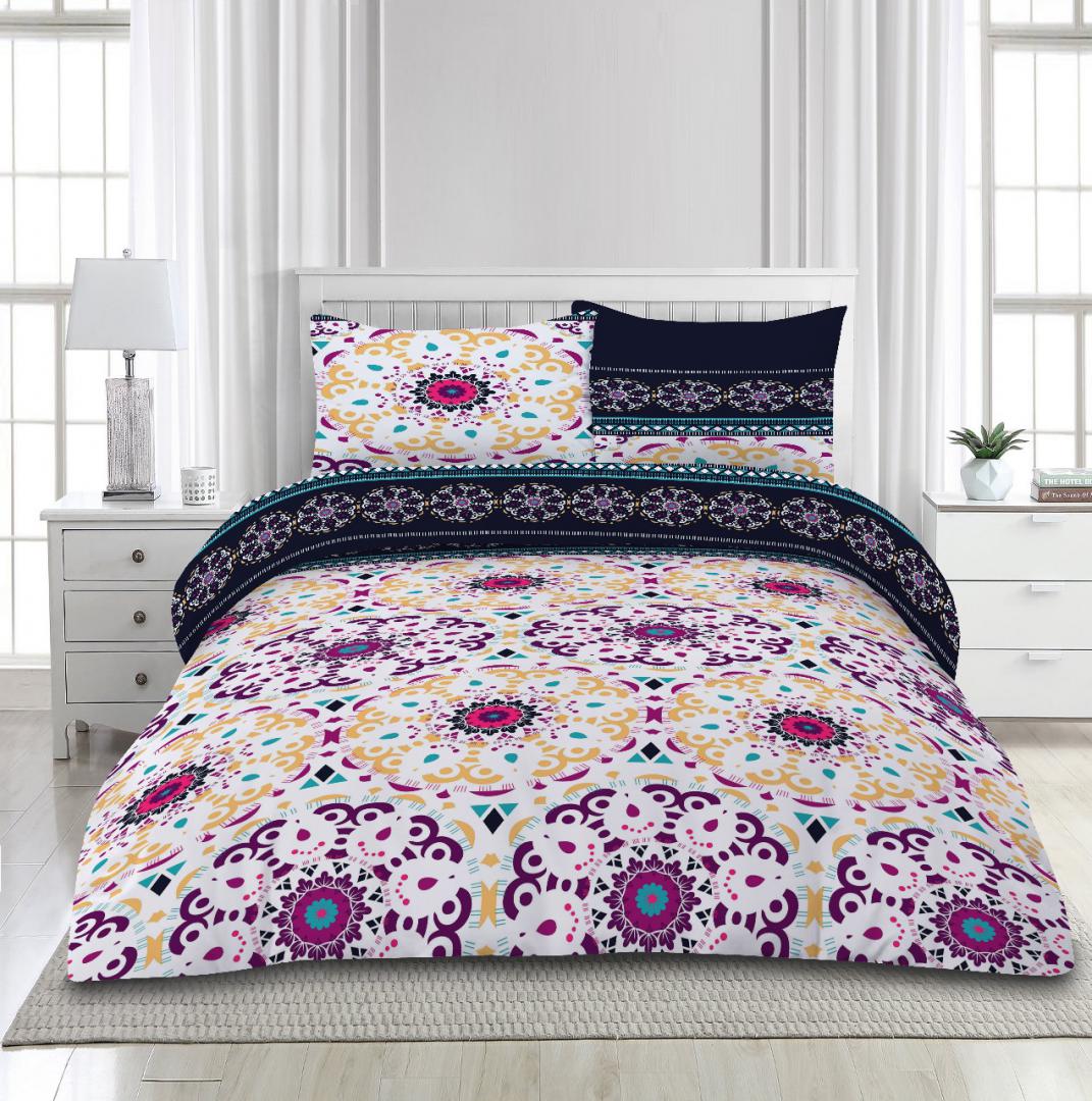 NOD_products - Lenjerie de pat microfibra KS, Mandala