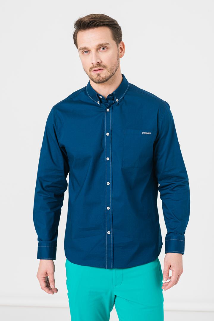 CAMASA CASUAL BARBATI LIGHT NAVY S [0]