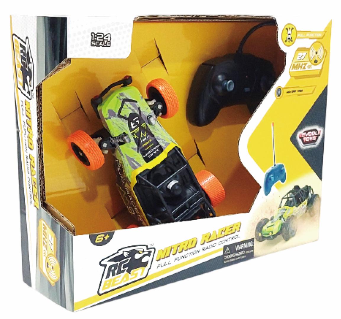 MASINUTA TELE.NITRO 1/24,19CM,DIV.CUL. [5]