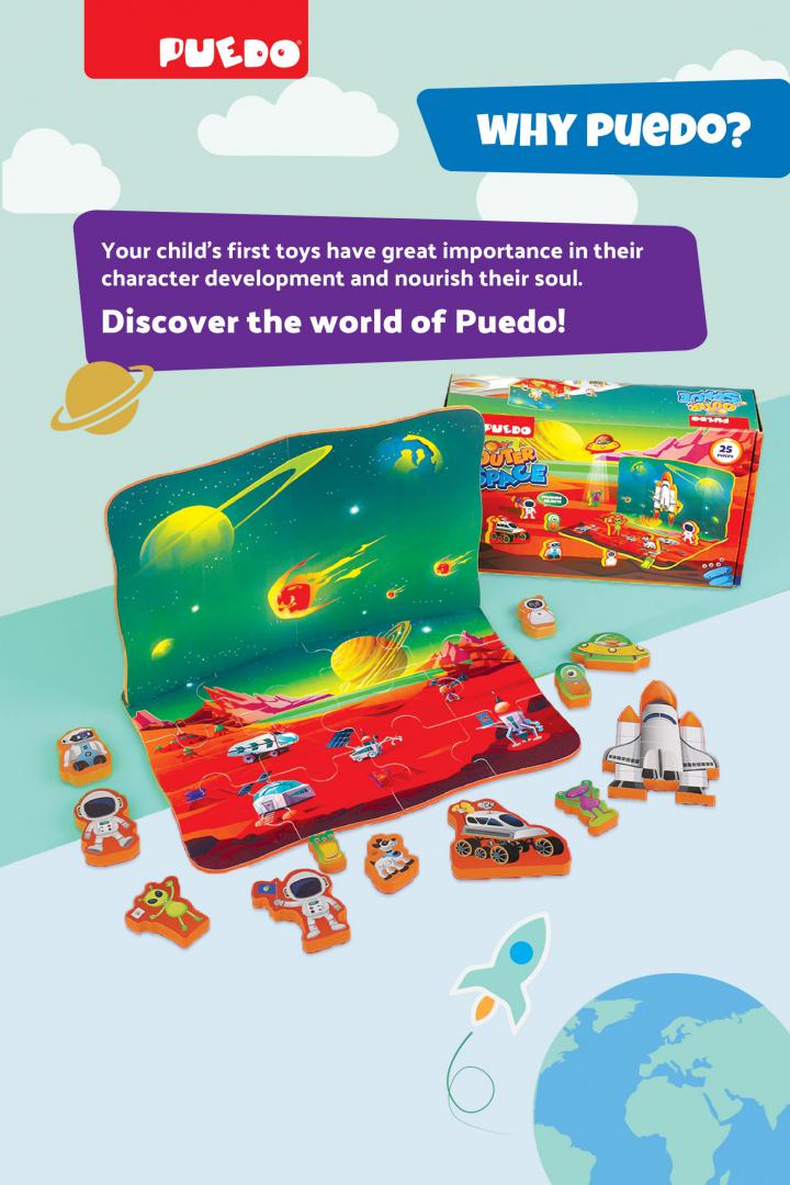 PUZZLE SPATIU COSMIC, 25 PIESE [6]