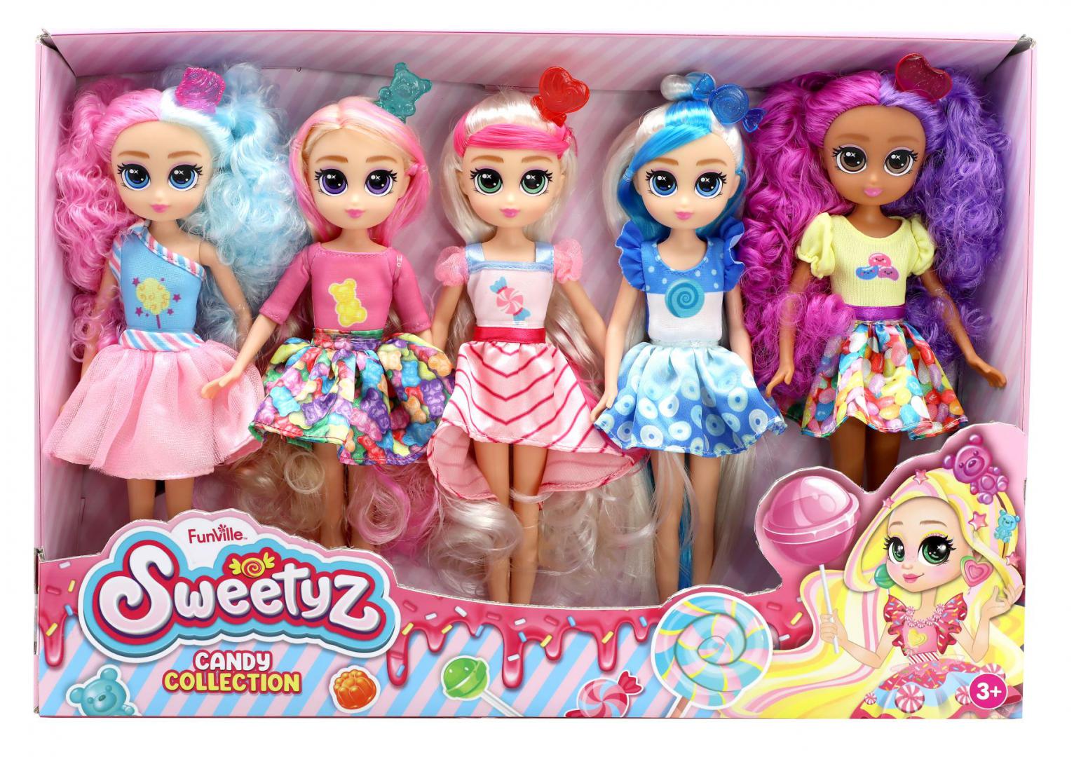 SET 5 PAPUSI, SWEETYZ, 23 CM [1]