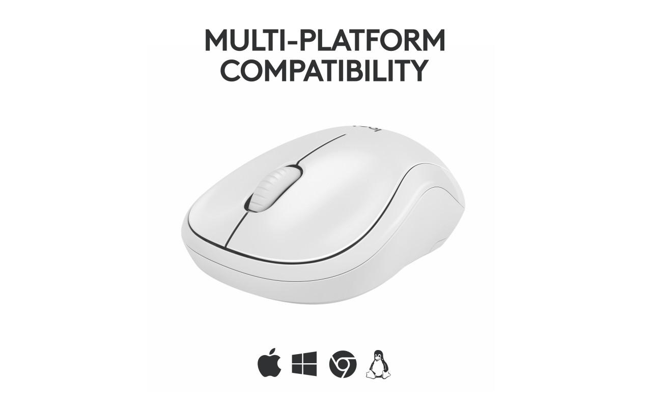Mouse Logitech M240 SilentWS 1000 DP alb [1]