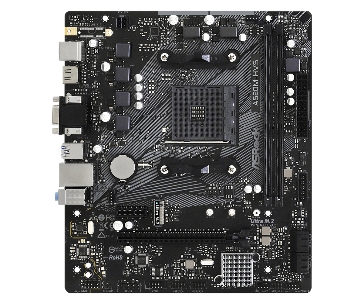 MB ASROCK A520M-HVS AM4 [1]