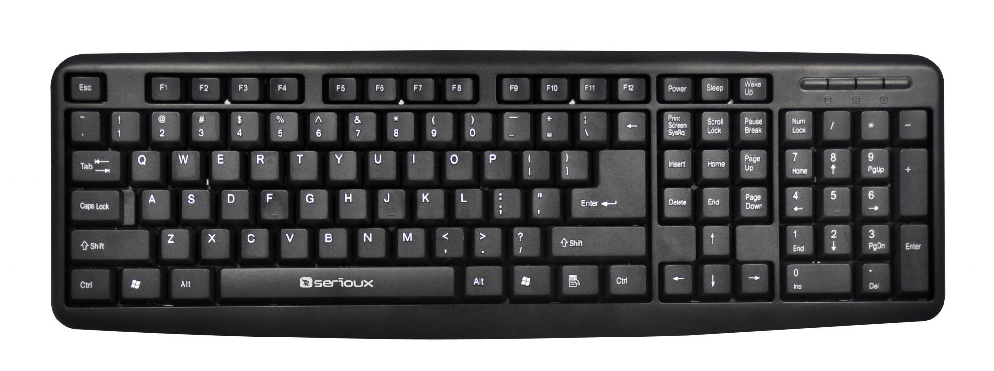 KB SERIOUX 9400USB BLACK USB [1]