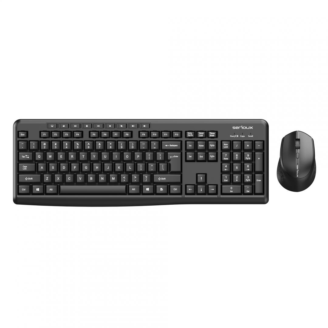 NOD_products_tech - KIT SERIOUX MOUSE + KB SRXK-SKIT706W
