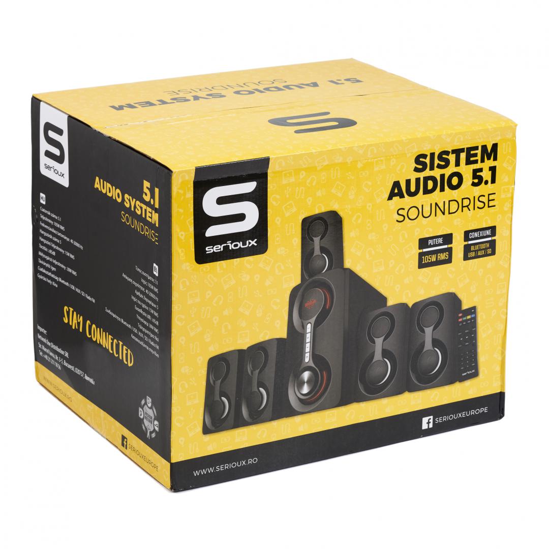 BOXA 5.1 SERIOUX SOUNDRISE SRXS-51105W [2]
