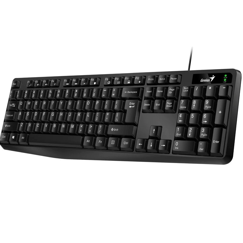 NOD_products_tech - Tastatura Genius KB-117 cu fir, negru